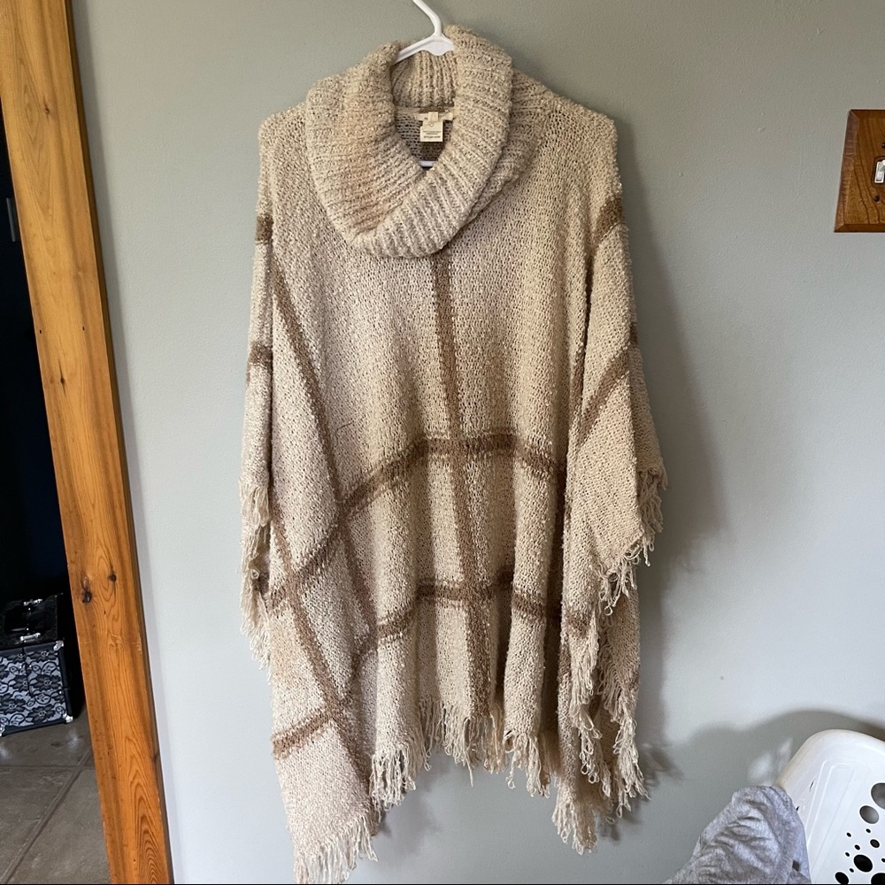 Mystree Women’s Poncho Sweater